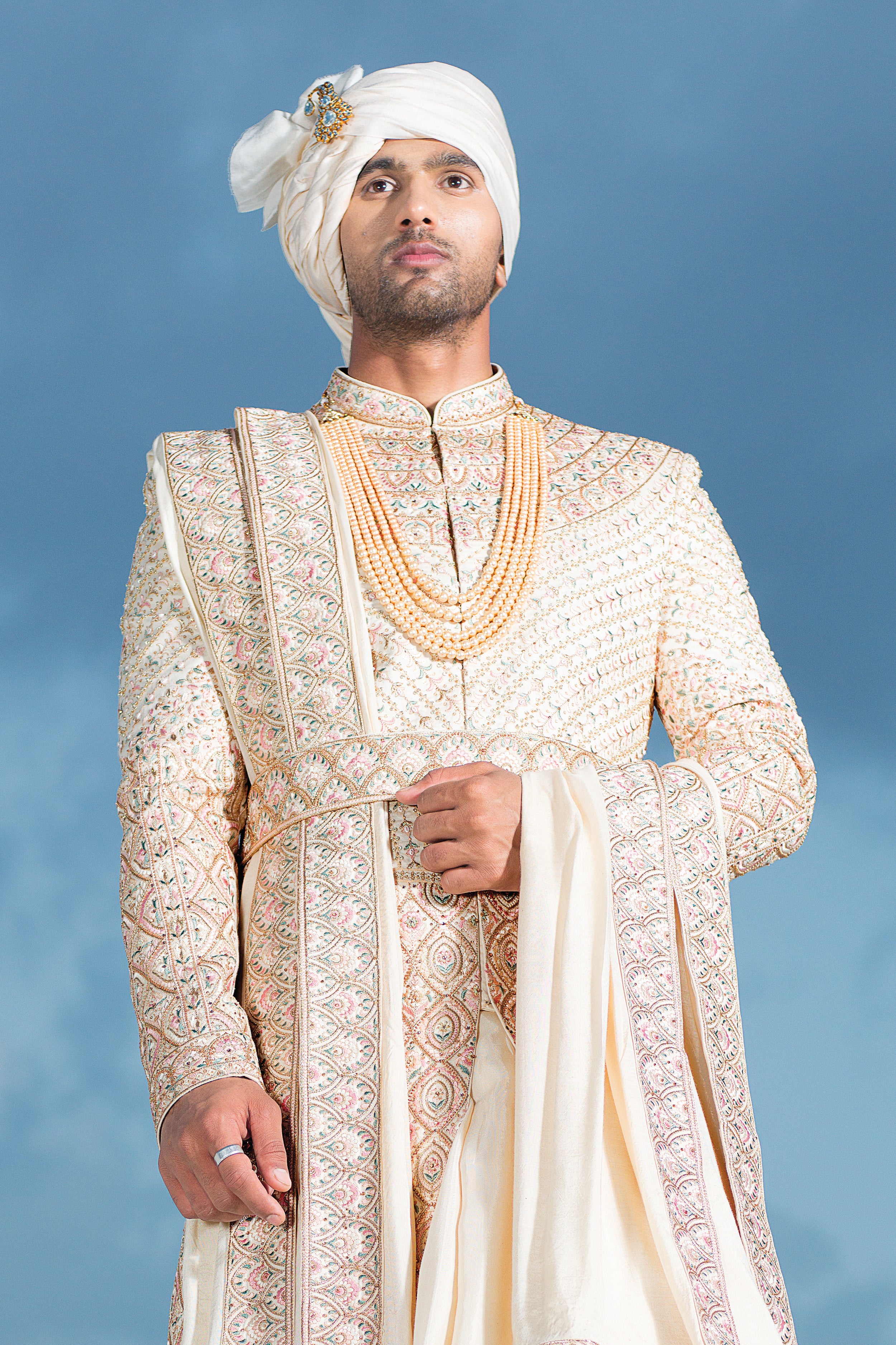 groom-sherwani-10 | Wedding sherwani, Sherwani for men wedding, Indian wedding  clothes for men