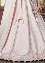 Soft Pink Bridal Lehenga Choli