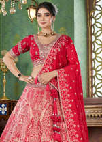 Red Bridal Lehenga Choli