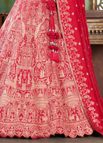 Red Bridal Lehenga Choli