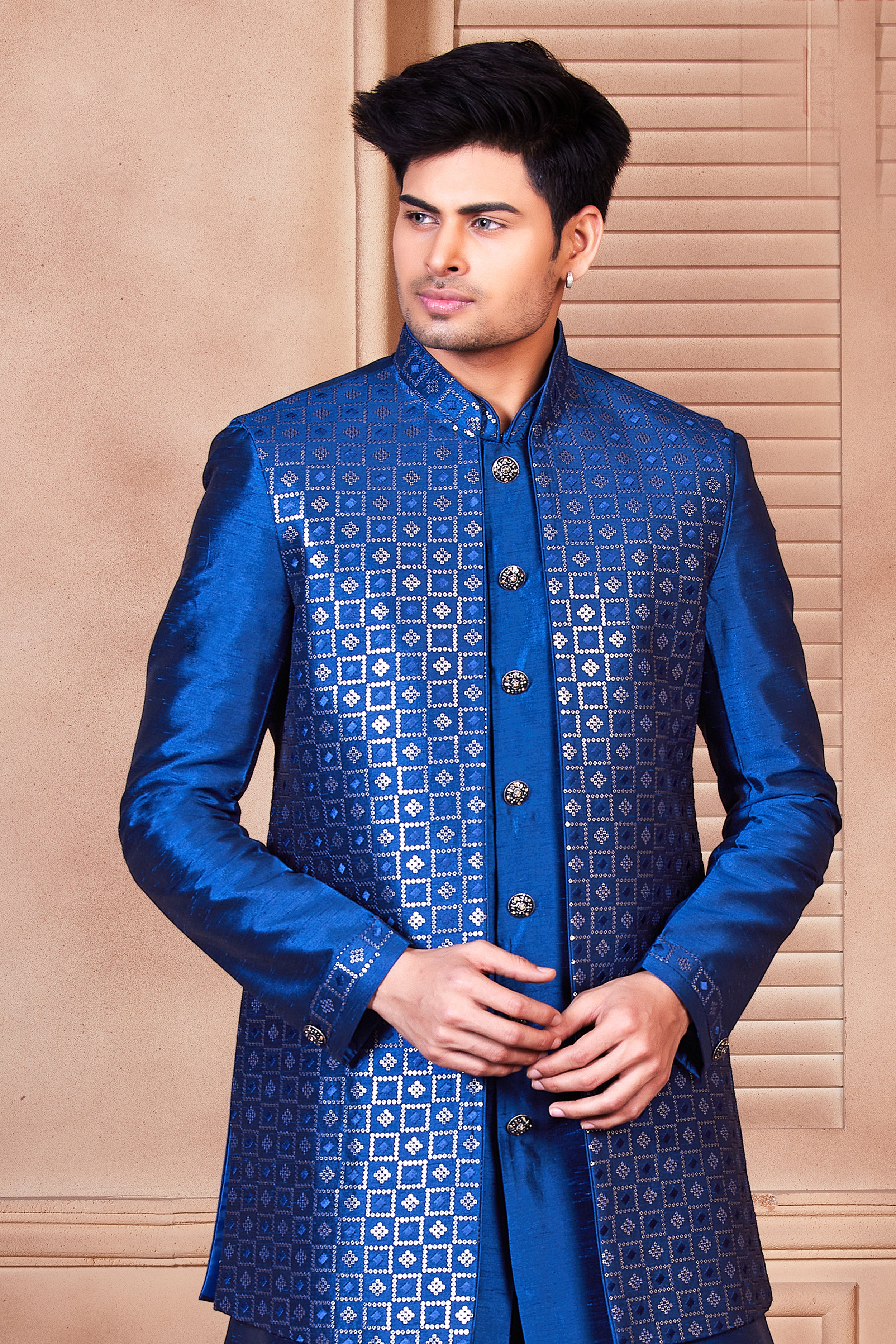 Men Kurta Pajama Jacket,Nehru jacket, custom sherwani for men,Indian  Partywear, Jodhpuri suit vest coat ethnic wear,lucknowi chikankari suit |  by Ethnicphoshak | Medium