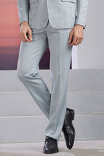 Light Grey Imported Readymade Jodhpuri Mens Suit