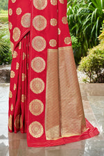 Red Silk Traditional Saree