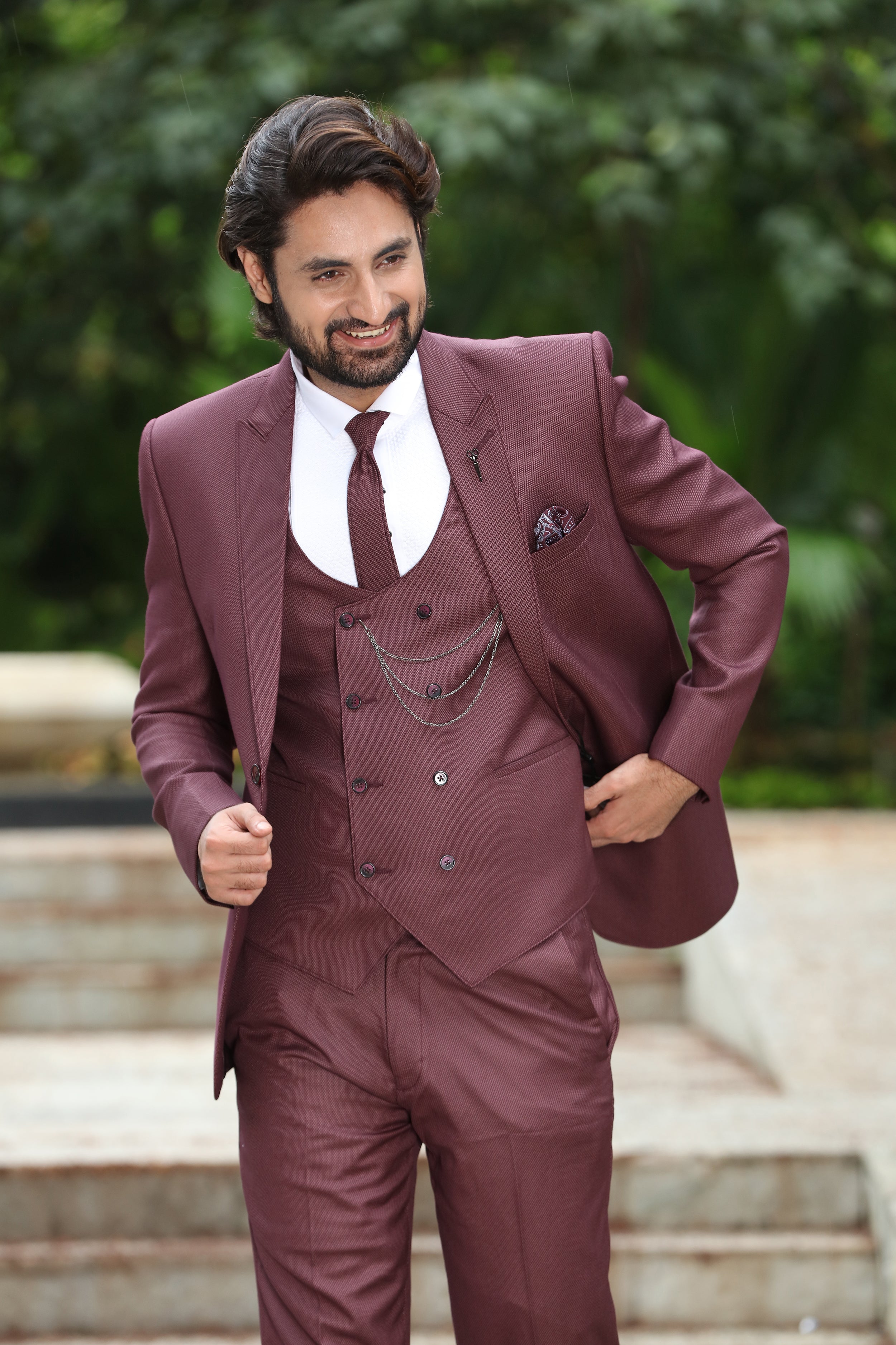 Beige Suit | Men's Premium Formal Attire | HolloMen